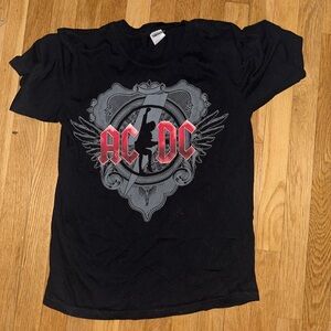 Vintage AC/DC Black Ice Tour shirt